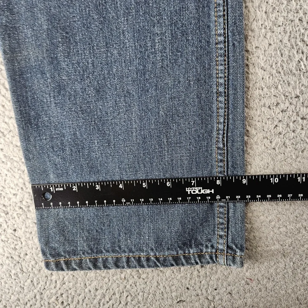 Levis Jeans Mens‎ 34x34 Blue 514 Straight Leg Medium Wash Zip Fly Denim Classic